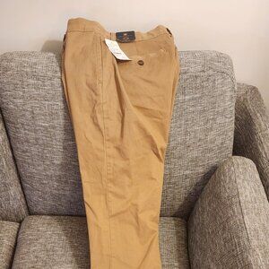New - Nordstrom (Walling & Bros) 30x32 Stretch Chino Pants Khaki Brown